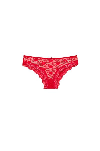 Miss Blue Moon New Year's Special Collection Red Panties 3-Piece 444