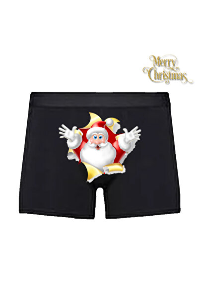 HediyeMania مفاجأة عيد الميلاد الخاصة سانتا كلوز مطبوعة Espirili الملاكمين ال...