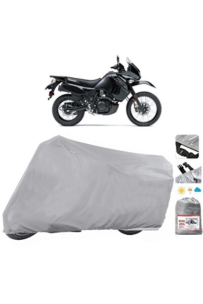 AUTOLION For Kawasaki KLR 650 Motorcycle Tarpaulin Waterproof Uv Sun Protection