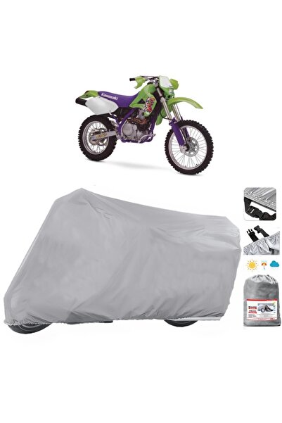 AUTOLION مشمع دراجة نارية كاواساكي KLX 650 مقاوم للماء للحماية من أشعة الشمس ...