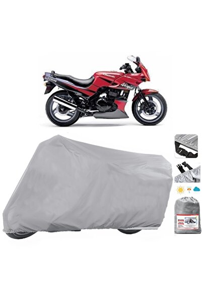 AUTOLION Kawasaki EX500 Motorcycle Tarpaulin Waterproof Uv Sun Protection