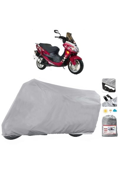 AUTOLION Kanuni Storm 150 مشمع دراجة نارية مقاوم للماء للحماية من أشعة الشمس ...