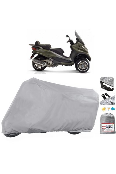 AUTOLION Piaggio MP3 500 Motorcycle Tarpaulin Waterproof UV Sun Protection