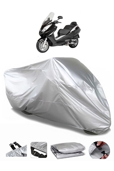 AUTOLION Piaggio MP3 500 حقيبة خلفية متوافقة مع القماش المشمع للدراجات الناري...