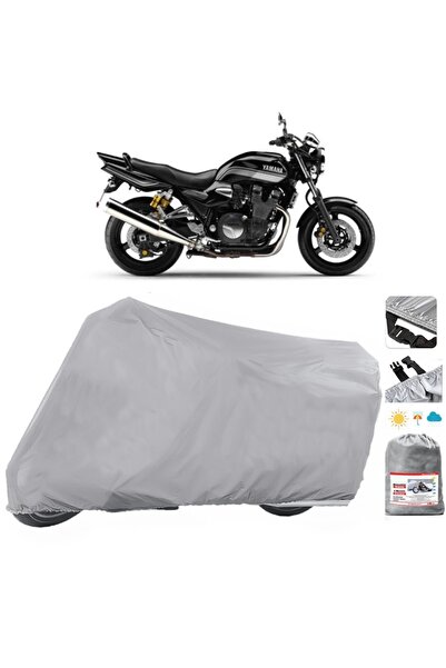 AUTOLION مشمع دراجة نارية ياماها XJR 1200 مقاوم للماء للحماية من أشعة الشمس ف...