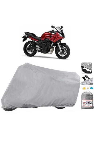 AUTOLION مشمع دراجة نارية ياماها FZ6 Fazer S2 مقاوم للماء للحماية من أشعة الش...