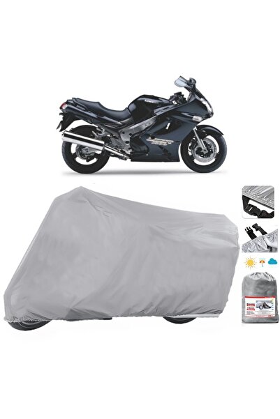 AUTOLION For Kawasaki ZZR 1200 Motorcycle Tarpaulin Waterproof Uv Sun Protection