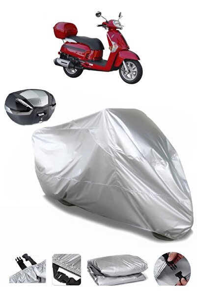 AUTOLION حقيبة خلفية Kymco Like 200i متوافقة مع القماش المشمع للدراجات الناري...