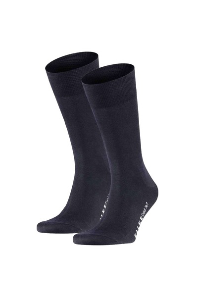 FALKE Herren Socken 2er Pack - Cool 24/7, Businessstrumpf, Kurzstrumpf, Uni #1