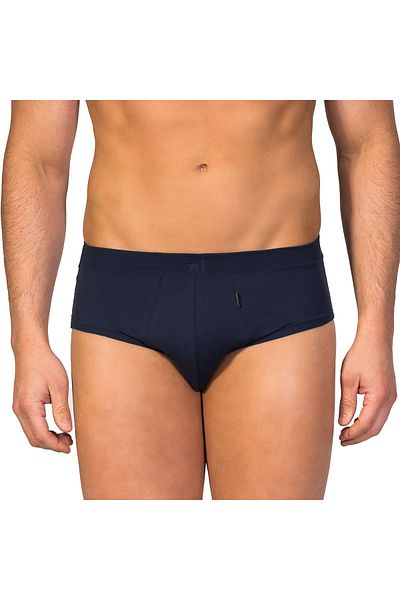 ZD Zero Defects Herren Slip - "Mini", ägyptische Baumwolle, anatomisches Design, Unterhose,