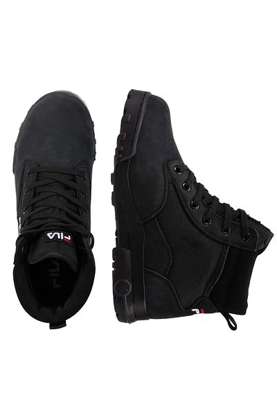 Fila Herren Stiefel - GRUNGE II mid, Outdoorové boty, Logo, Schnürung, einfarbig
