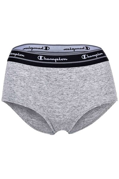 Champion Damen Hipster 2er Pack - Hose, Logo-Bund, einfarbig