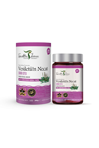 topraktan insana VESİLETÜ'N NECAT  KARIŞIK BİTKİSEL MACUN 240 GR