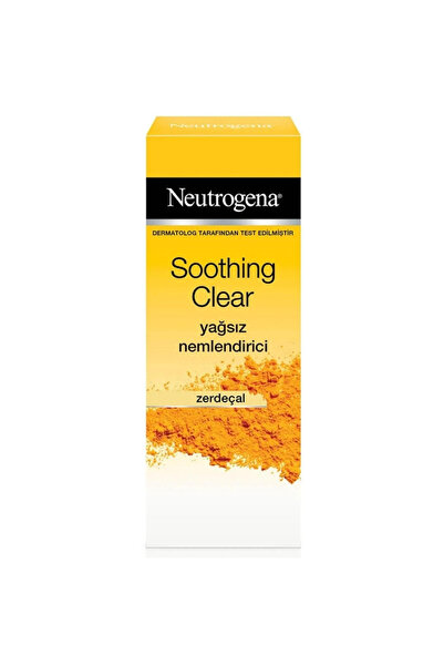 Neutrogena Soothing Clear Yağsız Yüz Nemlendiricisi (Zerdeçallı) 75 Ml