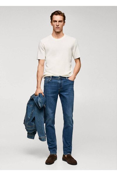 MANGO Man Jan Slim fit džíny