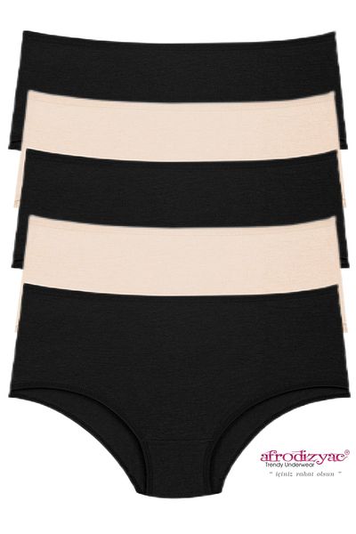 Afrodizyac 5-Piece High Waist Bamboo Bato Set (Extra Flexible and Soft)