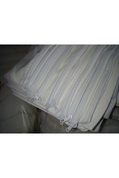 Nehos tekstil Bamboo Honeycomb Pillow Alezi Zippered Pillowcase 50x70 Cm 4pcs White