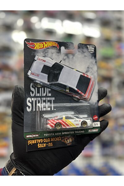 HOT WHEELS Ae86 Sprinter Trueno (1.64 Premium) Slide Street