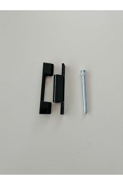 SSEPETLESENE 95 PIECE PVC DOOR TIME HINGE BLACK