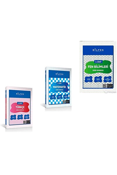 Bilfen Yayıncılık Bilfen 3.sınıf Türkçe-matematik-fen Bilimlei Soru Bankası