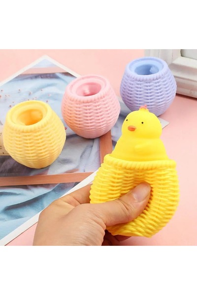 Bluoksweet 1 adet Civciv sukuçi kız erkek çocuk squishy oyuncak
