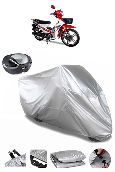 AUTOLION Motolux Africa King Rear Bag Compatible Motorcycle Tarpaulin Premium...