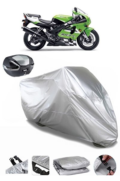 AUTOLION حقيبة خلفية متوافقة مع القماش المشمع للدراجات النارية Kawasaki ZX-7 ...