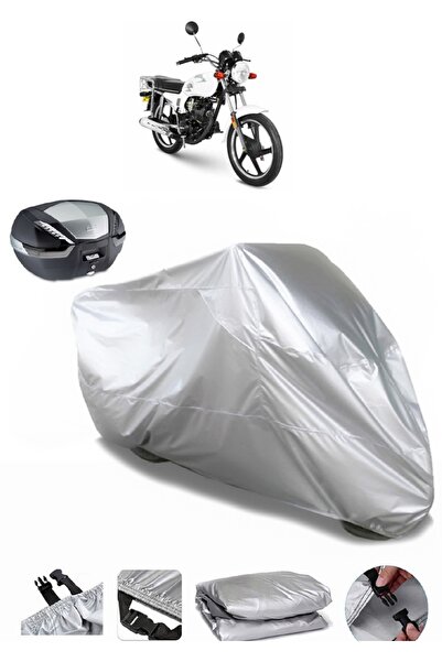 AUTOLION حقيبة Falcon Crazy 125 الخلفية المتوافقة مع مشمع الدراجات النارية ال...