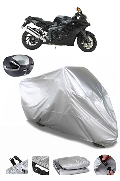 AUTOLION حقيبة خلفية متوافقة مع القماش المشمع للدراجات النارية BMW K 1300 S ب...