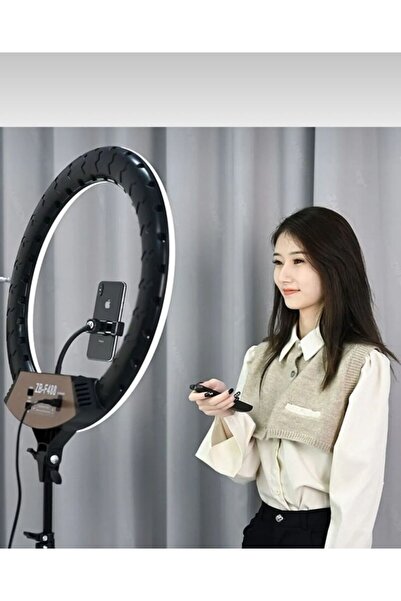 fortrek Döküm Ayaklı 22 Inç 600 Led Tripod Rıng Lıght Işık Youtuber Işığı Güz...