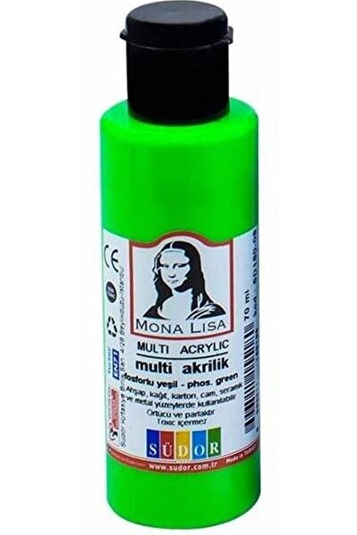 Modellino Multi Akrilik Fosforlu Boya Südor Mona Lisa 70ml - Renk Seçenekli Tek Şişe