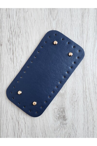 NAZENİN HOBİ AKSESUAR DERİ ÖRGÜ ÇANTA TABANI 20*10 CM