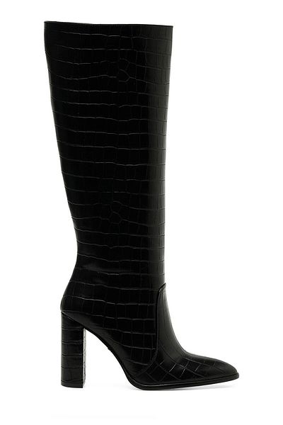 Nine West JIZELA Black Women's Boots
