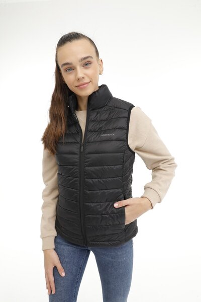 lumberjack WB VEST 4SN34 3PR سترة نسائية سوداء
