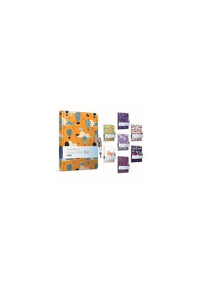 Gıpta Locked Rope Stitched Hard Cover Memory Book 17X24Cm 120 Sheets