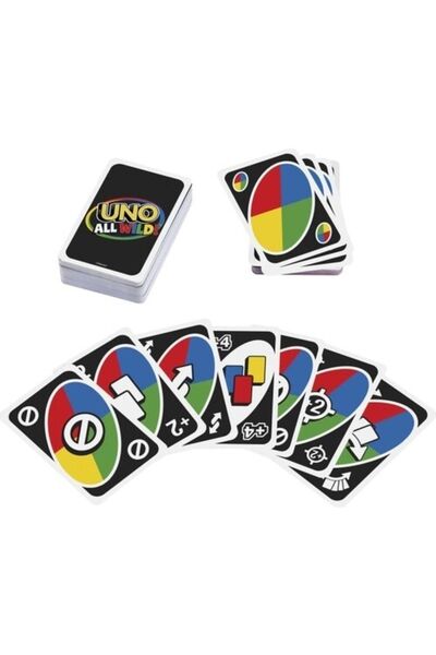 mattel Uno All Wiild Cdu Kutu Kart Oyunu Mtl-Hhl35