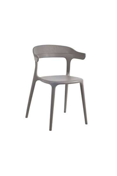 Papatya Luna - Stripe Sandalye | Bahçe, Mutfak, Balkon, Restoran, Kafe Sandal...