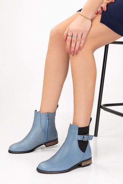 Gondol Cizme clasice zilnice de damă din piele naturală Anl.2726