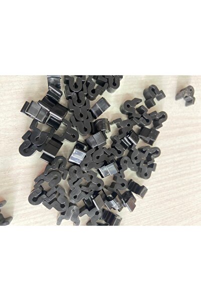 taylan رولة ستائر أوتوماتيكية 50 قطعة باللون الأسود