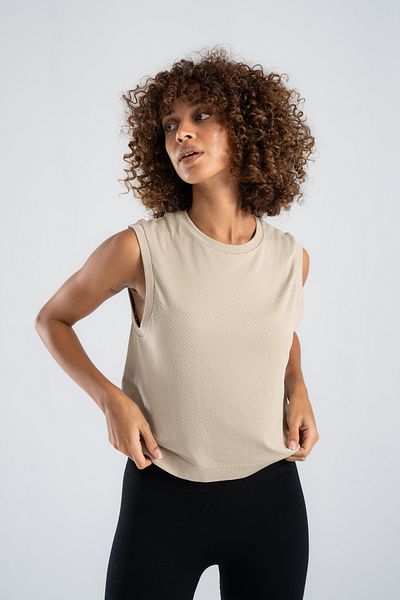 GYMXPRO Seamless Casual Seamless Yoga Fitness Tank Top