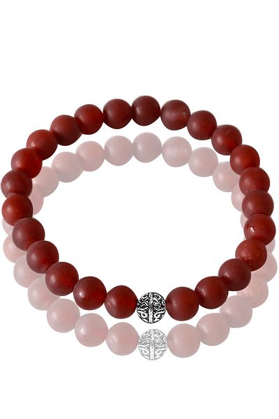 Tesbih Atölyesi Certified Raw Unprocessed Yemen Agate Stone Bracelet