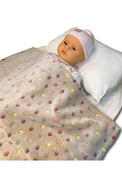 Ari baby textile atelier بطانية أطفال مقاس 80x100 سم بطانية أطفال قطيفة معتمد...