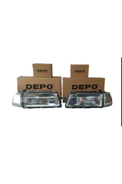 Depo KARAGÖZ Opel Vectra A Far Komple 93-95 Sağ Sol Far Sinyal Kit Depo