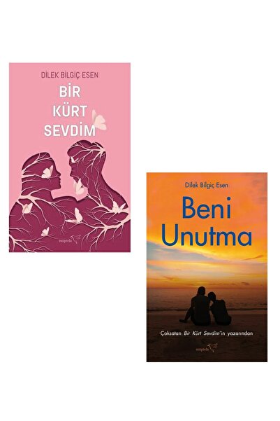 Müptela Yayınevi Dilek Bilgiç Esen 2 Kitaplık Set ( Bir Kürt Sevdim # Beni Un...
