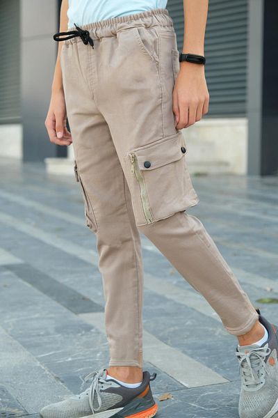Pina Kids Boy's Cargo Pants Canvas Lycra