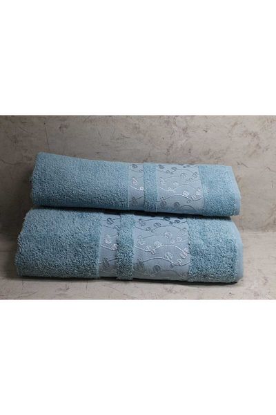 PAZARSEN Set de baie 100% bumbac eco din 2 piese