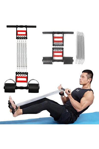 CKSpor 5 Dirençli El Ayak Göğüs Yayı Çelik Yay Spor Aleti CKS127