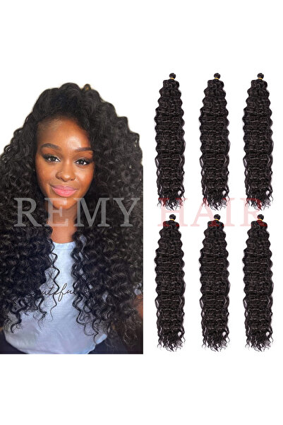 REMY HAİR شعر مجدول أفريقي أسود - 100 جرام