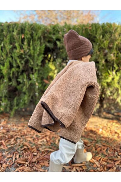 Blanie KİDS Kuzu Teddy Peluş Astarlı Çocuk Mont