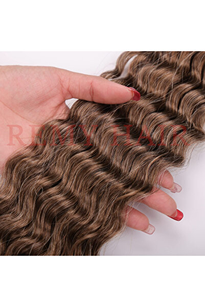 REMY HAİR Afro Örgüsü Saç -Kumral 100gr.